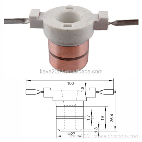 Slip Ring for Ford 3G Series IR/IF Alternators - 28-2855-1 E9DF-10328-AA